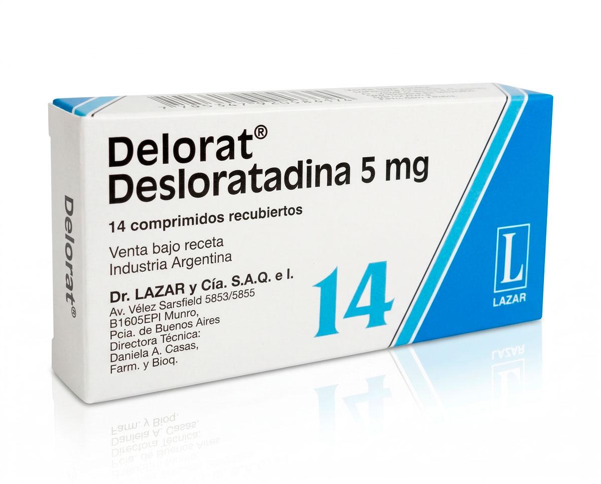 DELORAT 5 mg comp.rec.x 14 — imagen 1