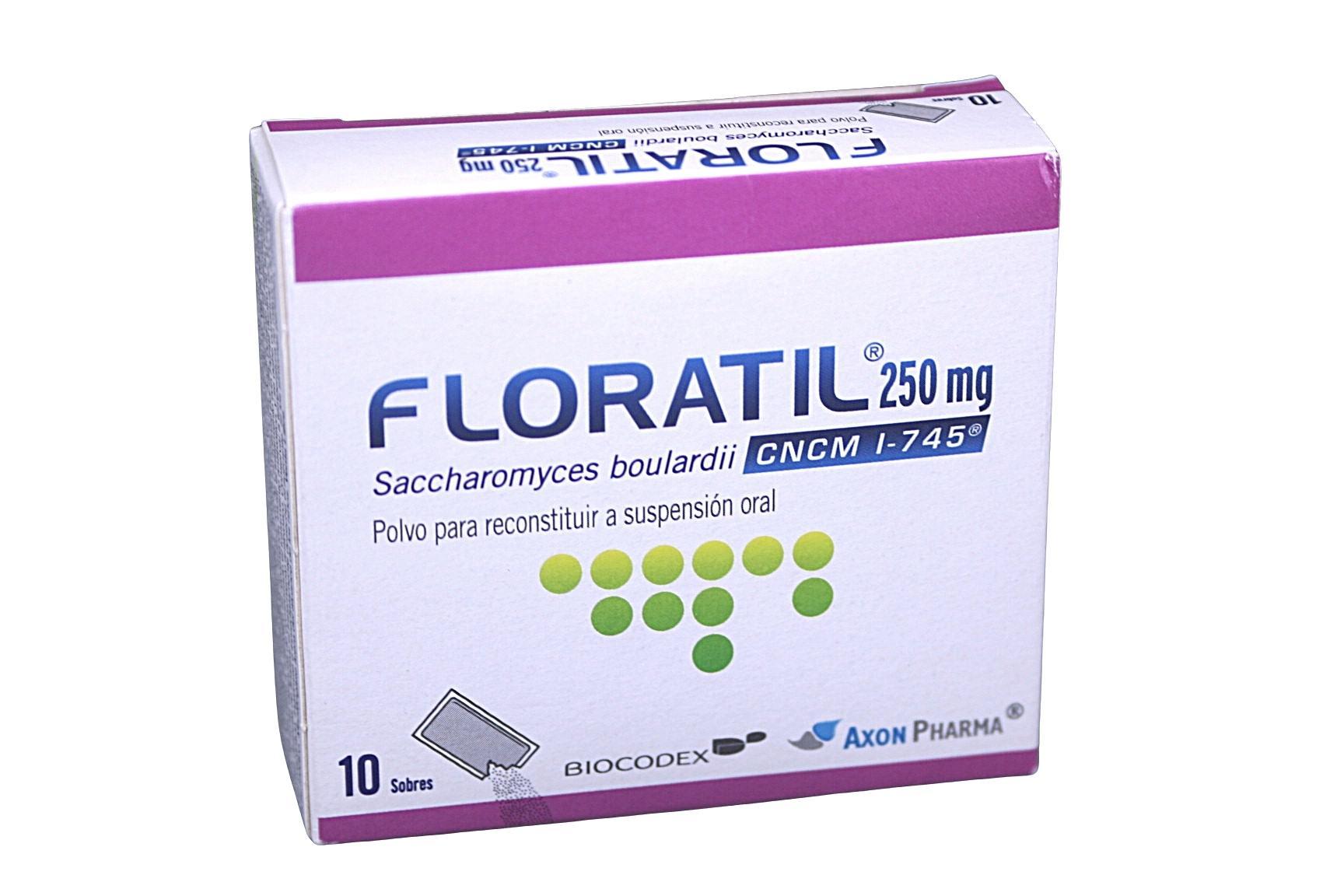 FLORATIL 250 250 mg pvo.sob.x 10 — imagen 1