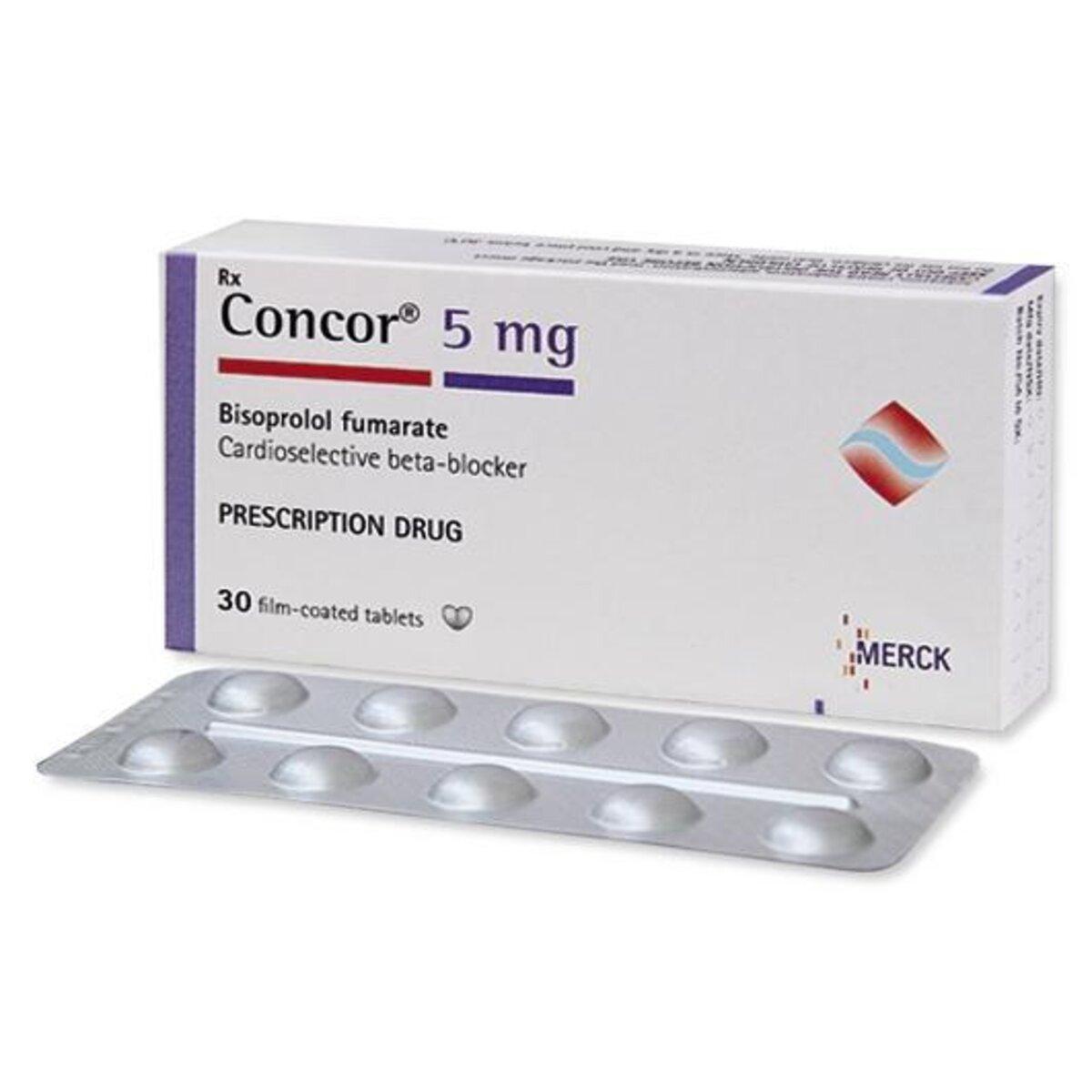 CONCOR 5 mg comp.x 30 — imagen 1