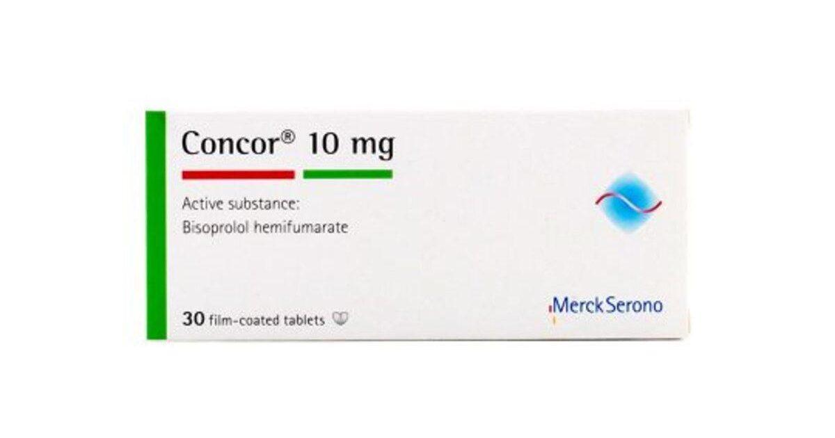 CONCOR 10 mg comp.x 30 — imagen 1