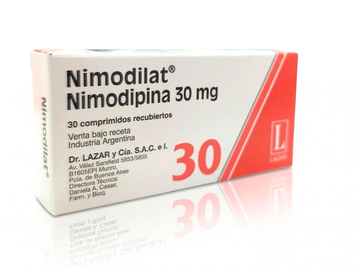 NIMODILAT comp.rec.x 30 — imagen 1