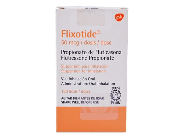 FLIXOTIDE 50 mcg inh. dosis x 120 — imagen 1