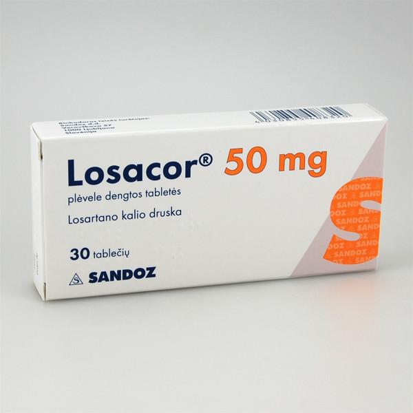 LOSACOR 50 mg comp.rec.x 30 — imagen 1