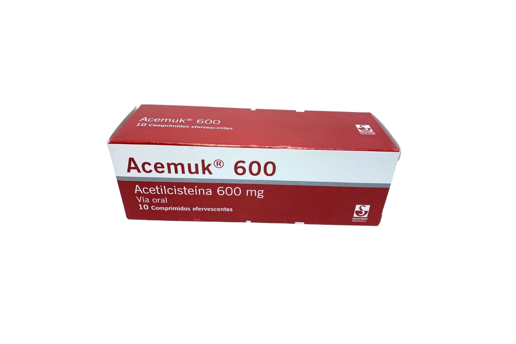 ACEMUK 600 mg tab.eferv.x 10 — imagen 1