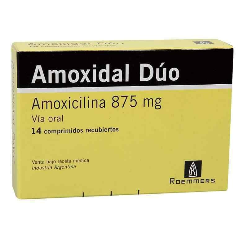 AMOXIDAL DUO comp.x 14 — imagen 1