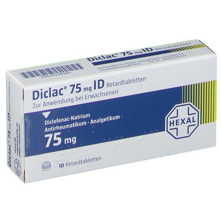 DICLAC 75 mg comp.rapirtd.x 10 — imagen 1