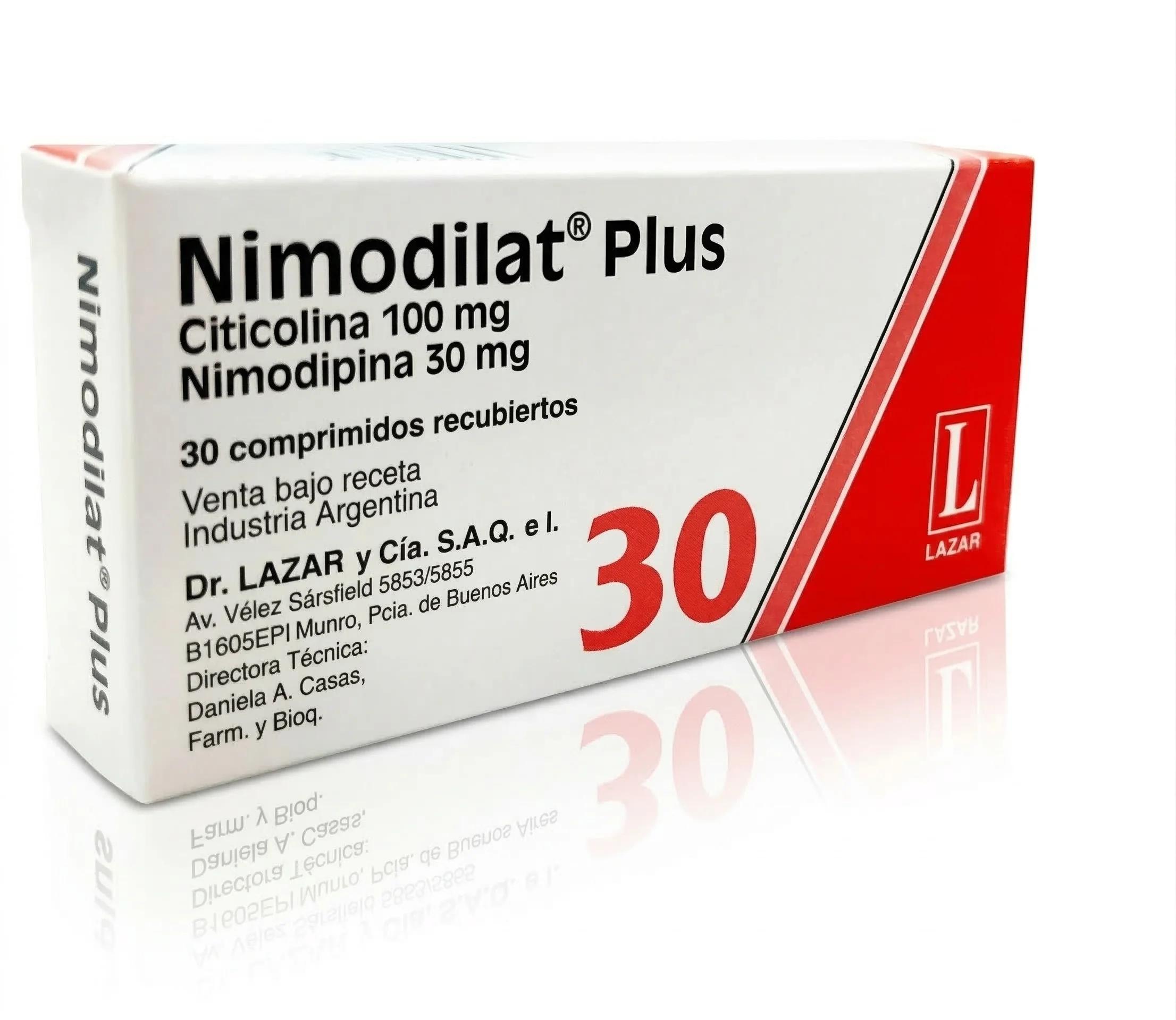 NIMODILAT PLUS comp.rec.x 30 — imagen 1