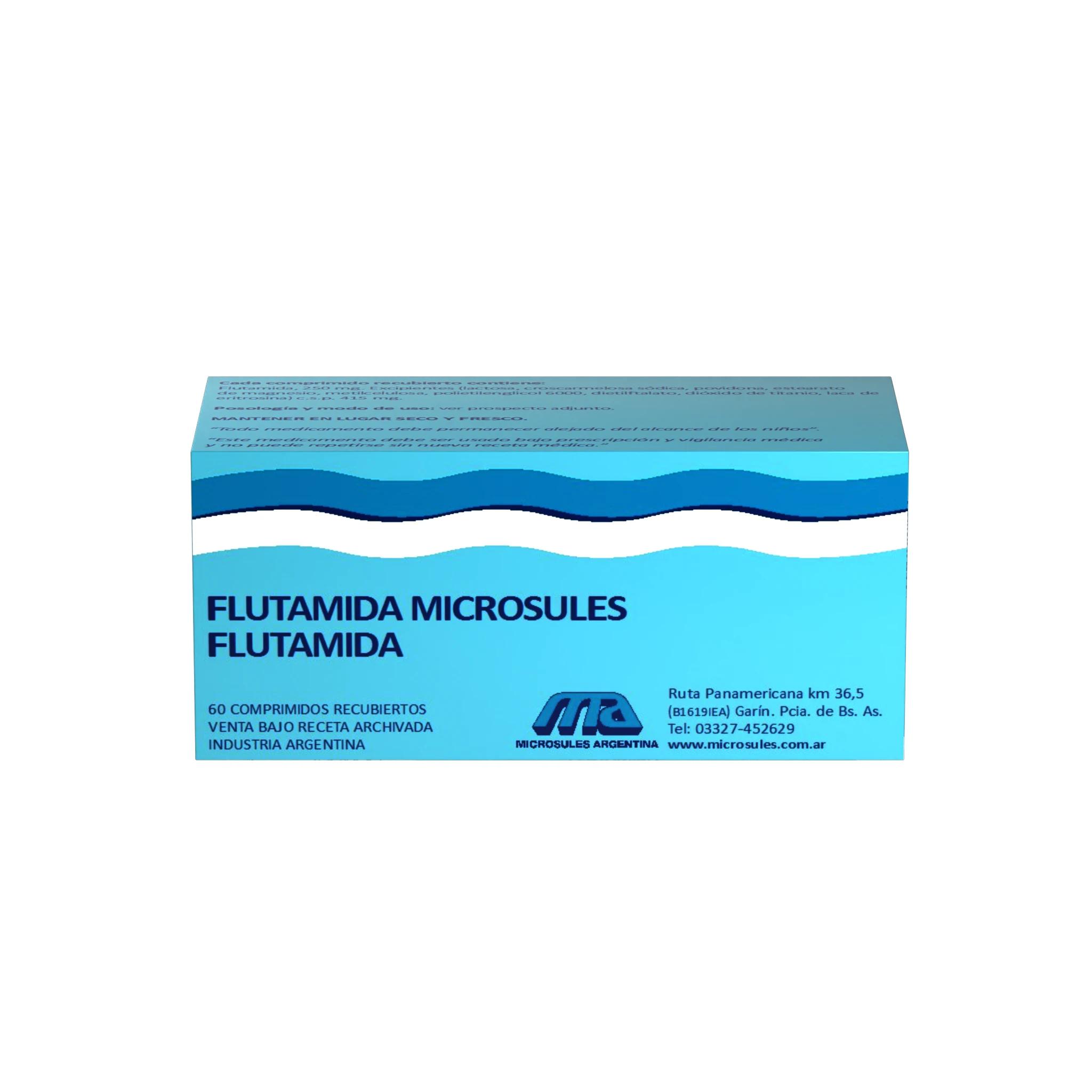 FLUTAMIDA MICROSULES 250 mg comp.rec.x 60 — imagen 1