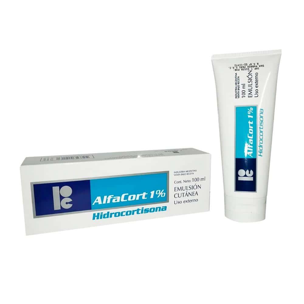 ALFACORT 1% emuls.x 100 ml — imagen 1