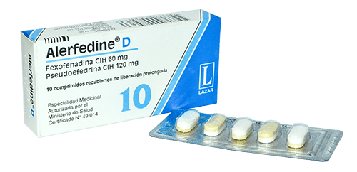 ALERFEDINE D comp.rec.x 10 — imagen 1