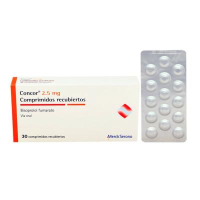 CONCOR 2.5 mg comp.x 30 — imagen 1
