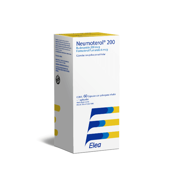 NEUMOTEROL 200 caps.x 60 + aplic. — imagen 1