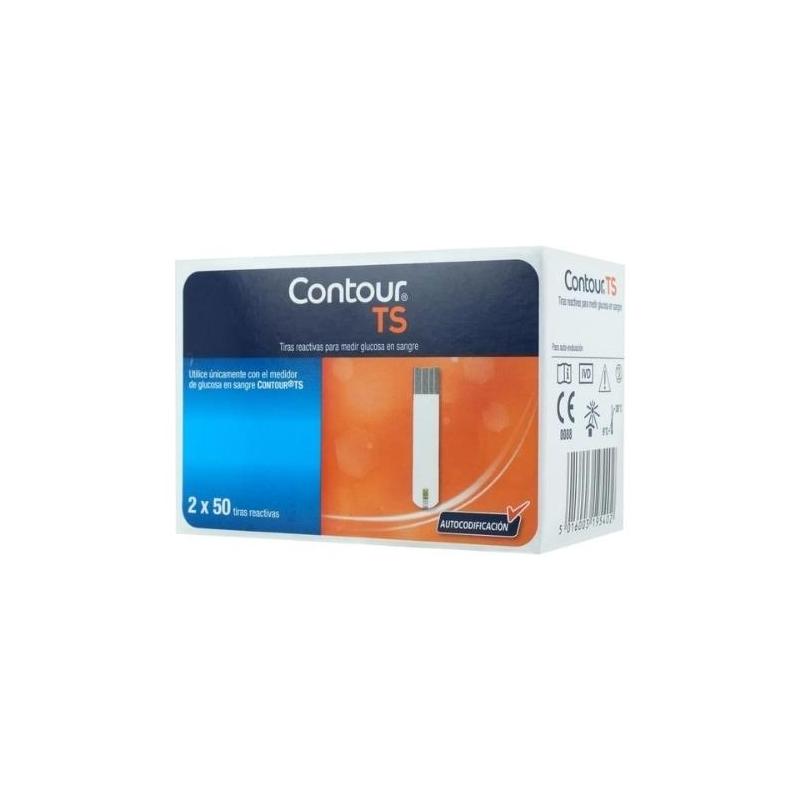 CONTOUR TS tiras reactivas x 50 — imagen 1