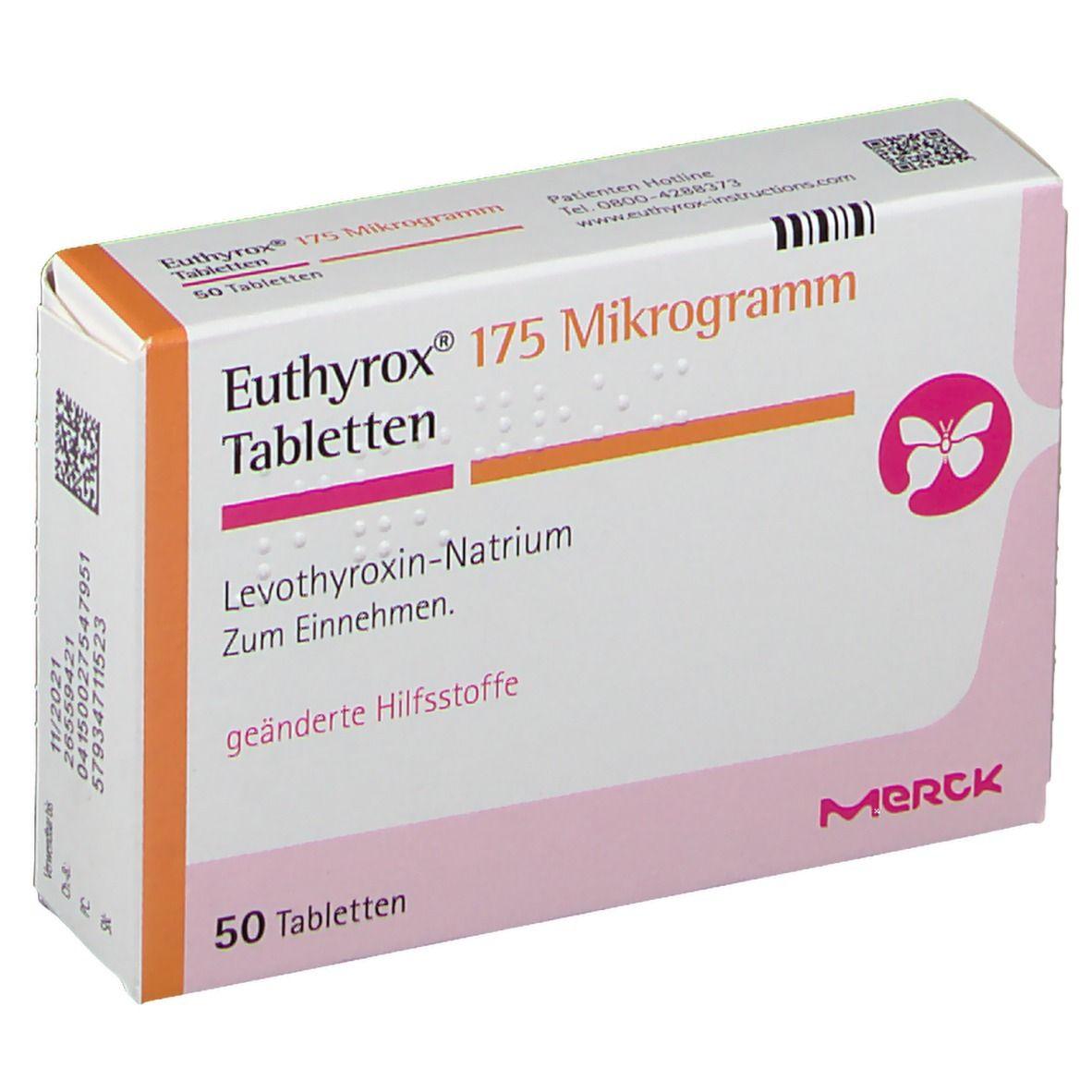 EUTHYROX 175 mcg comp.birran.x 50 — imagen 1