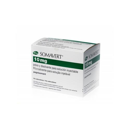 SOMAVERT 10 mg iny.liof.f.a.x 30 — imagen 1