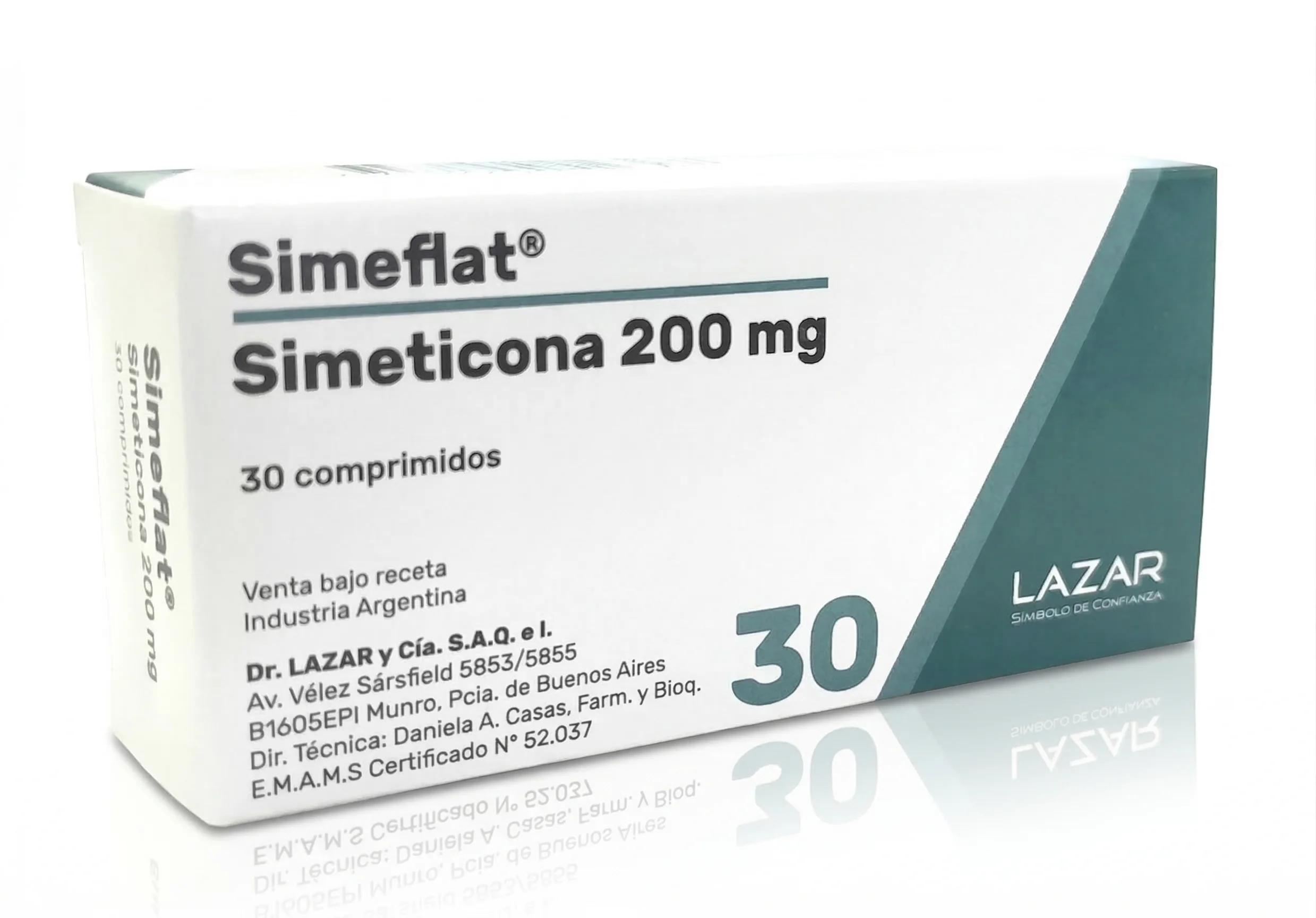 SIMEFLAT 200 mg comp.x 30 — imagen 1