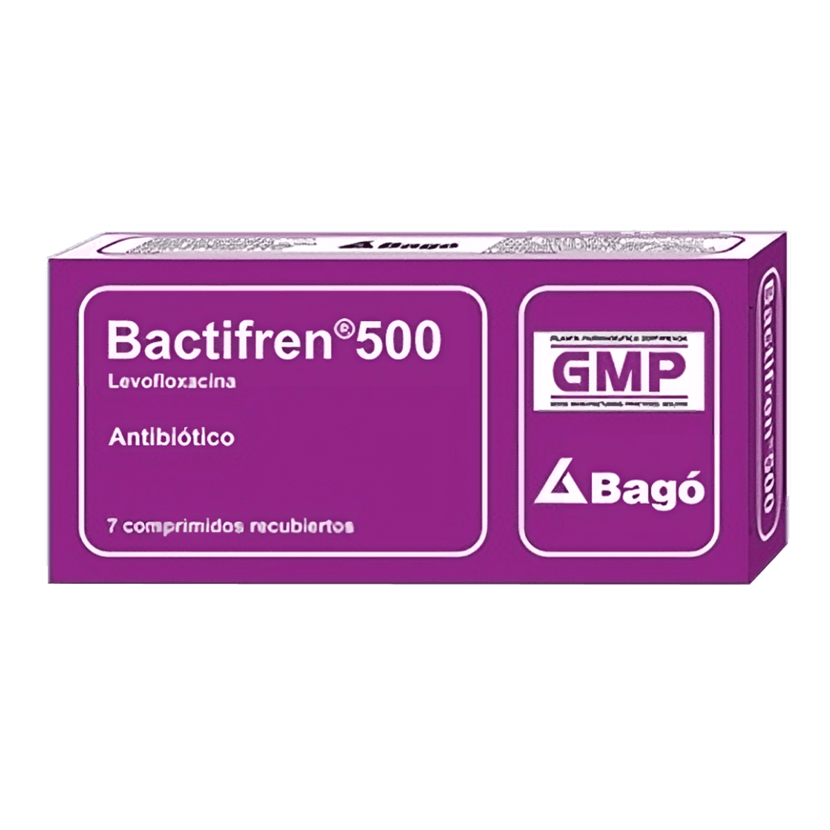 BACTIFREN 500 500 mg comp.rec.x 7 — imagen 1