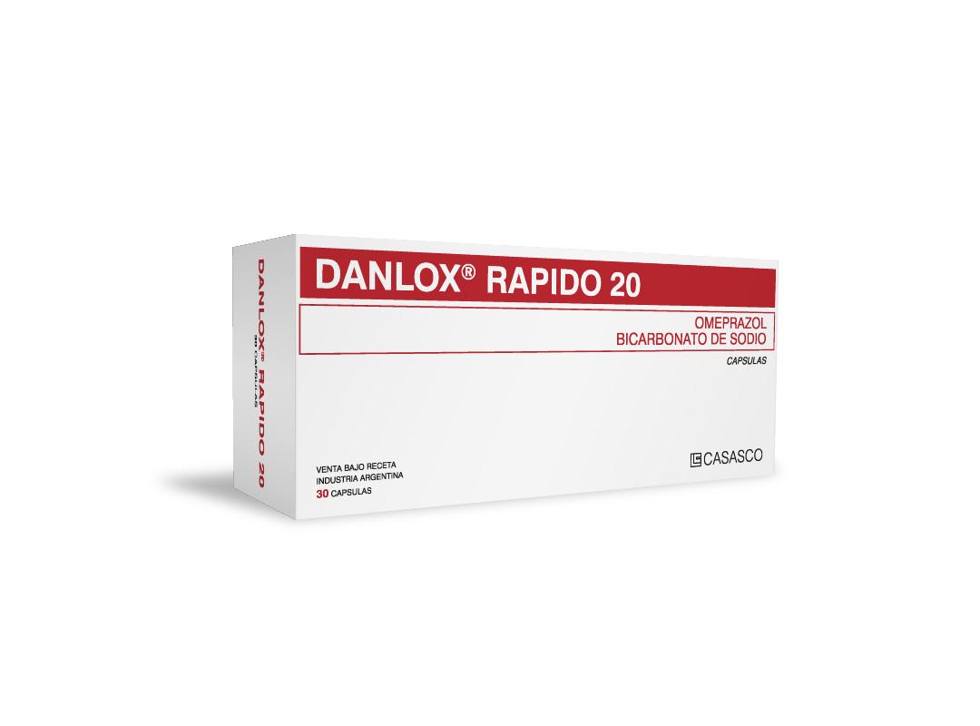 DANLOX RAPIDO 20 mg caps.x 30 — imagen 1