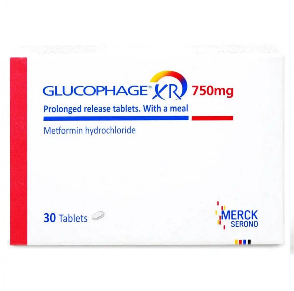 GLUCOPHAGE XR 750 750 mg comp.lib.prol.x30 — imagen 1