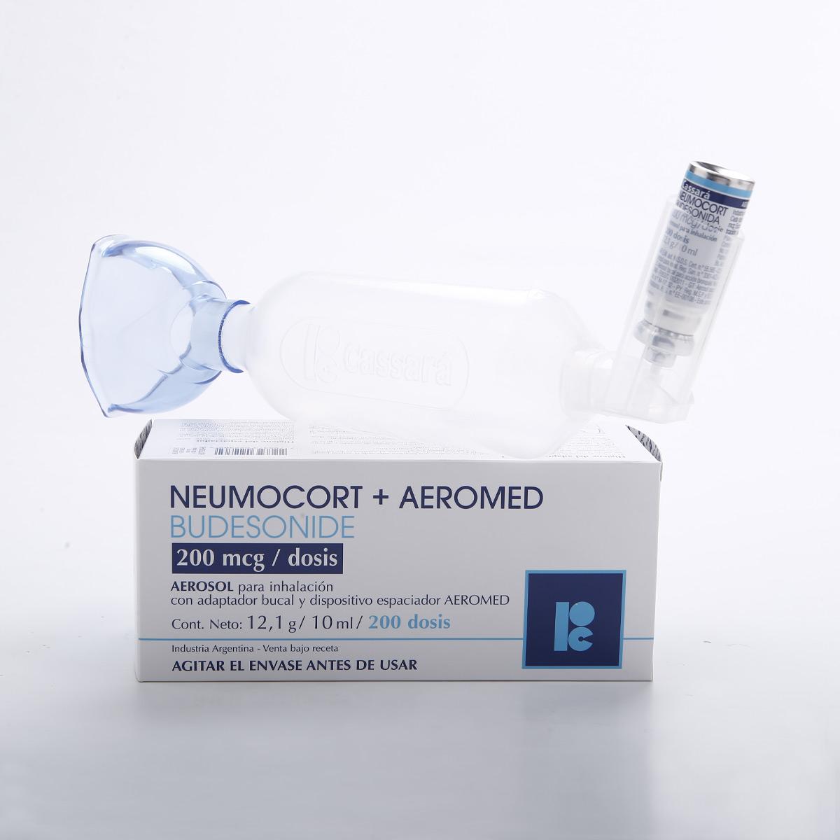 NEUMOCORT + AEROMED 200 mcg hfa aer.x 200ds. — imagen 1