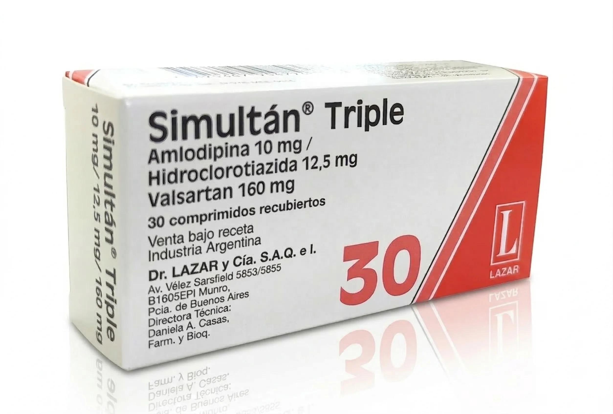 SIMULTAN TRIPLE 320/25/10 comp.rec.x 30 — imagen 1