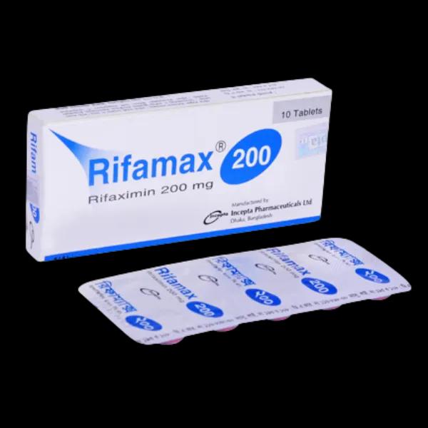 RIFAMAX 200 mg comp.rec.x 10 — imagen 1
