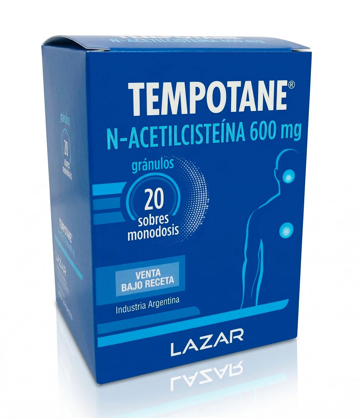 TEMPOTANE 600 mg sob.x 20 — imagen 1