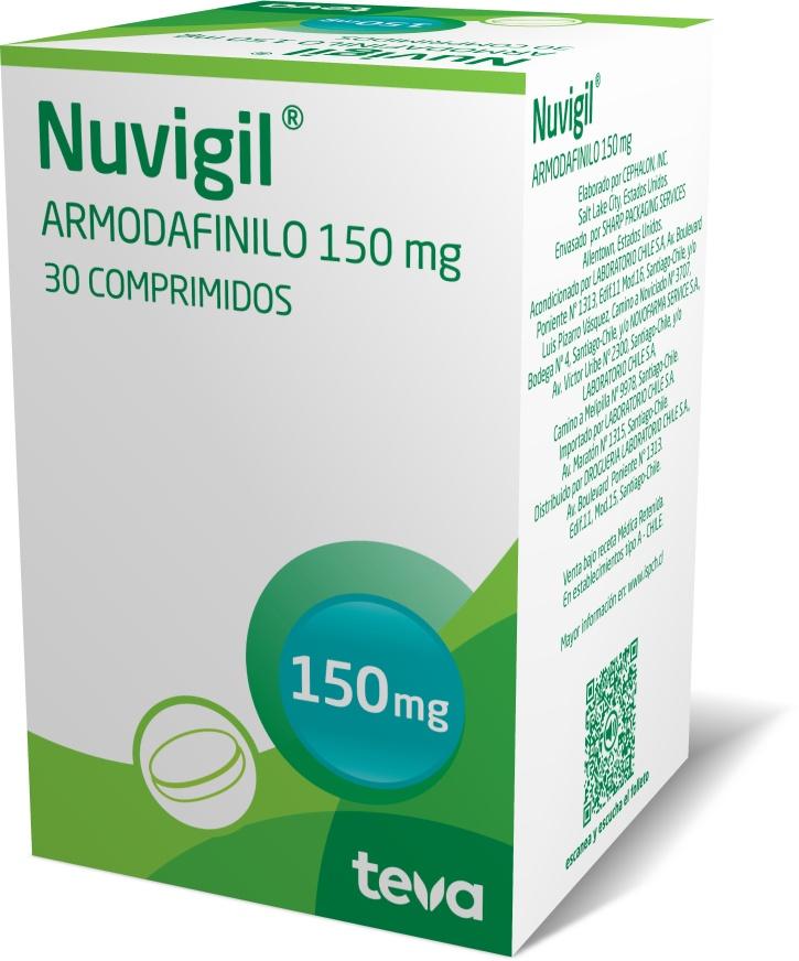NUVIGIL 150 mg comp.x 30 — imagen 1