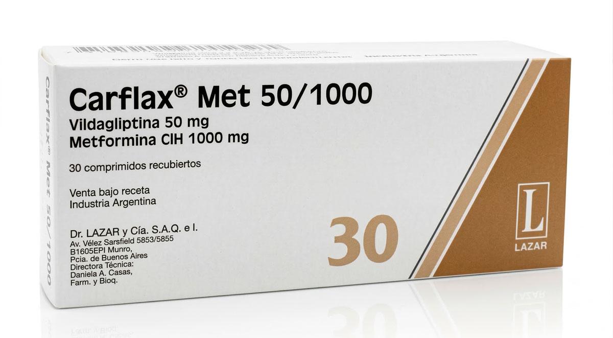 CARFLAX MET 50/1000 mg comp.x 30 — imagen 1