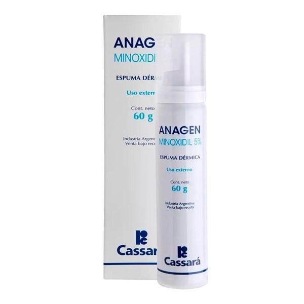 ANAGEN 5% Espuma dérmica x 60 g — imagen 1