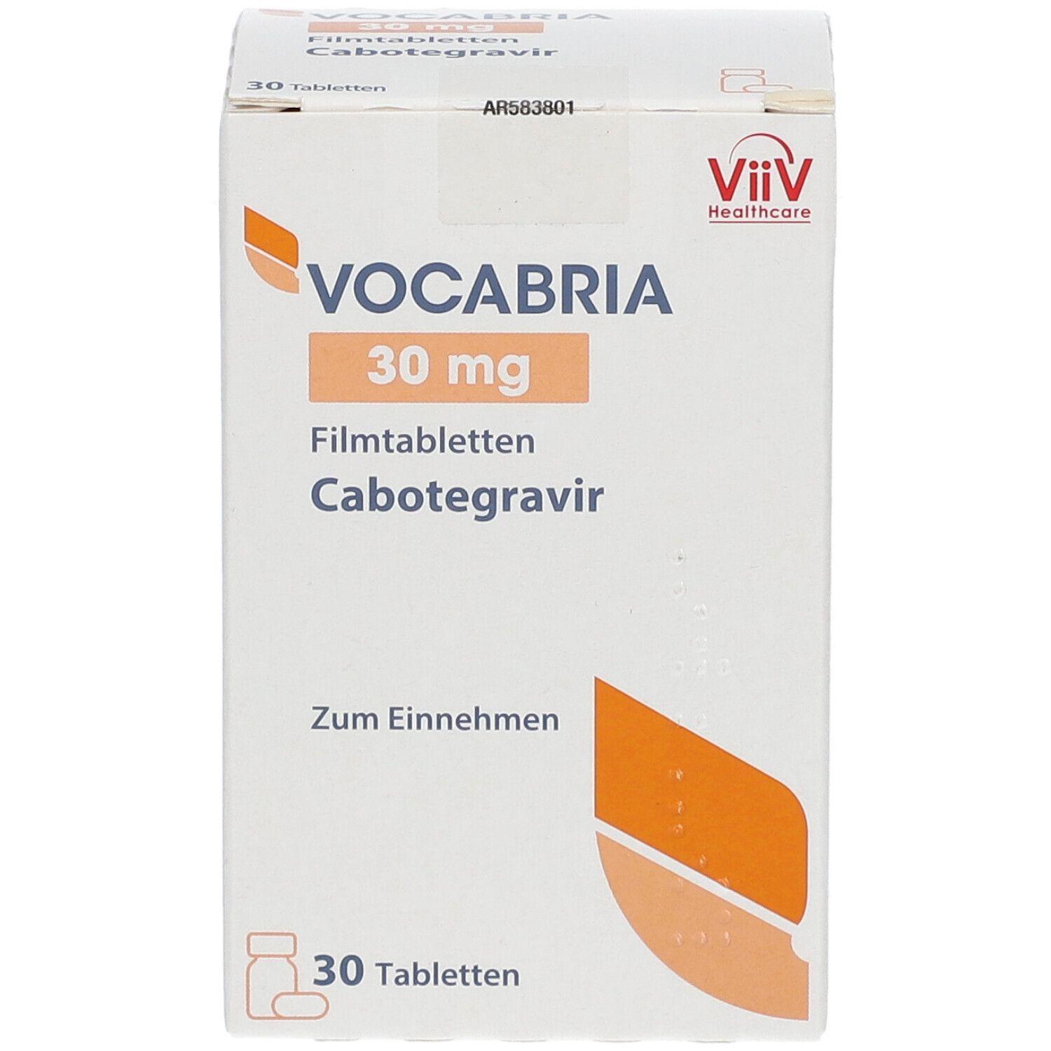 VOCABRIA 30 mg comp. x 30 — imagen 1