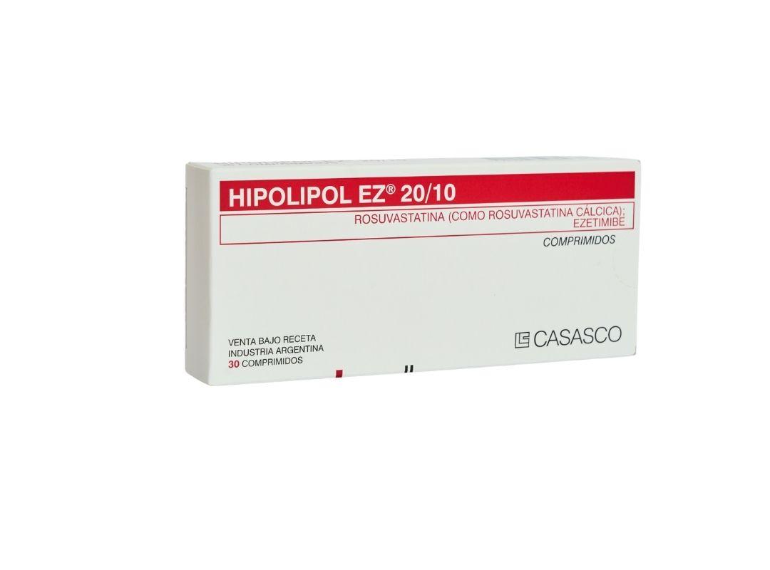HIPOLIPOL EZ 20/10 mg comp. x 30 — imagen 1