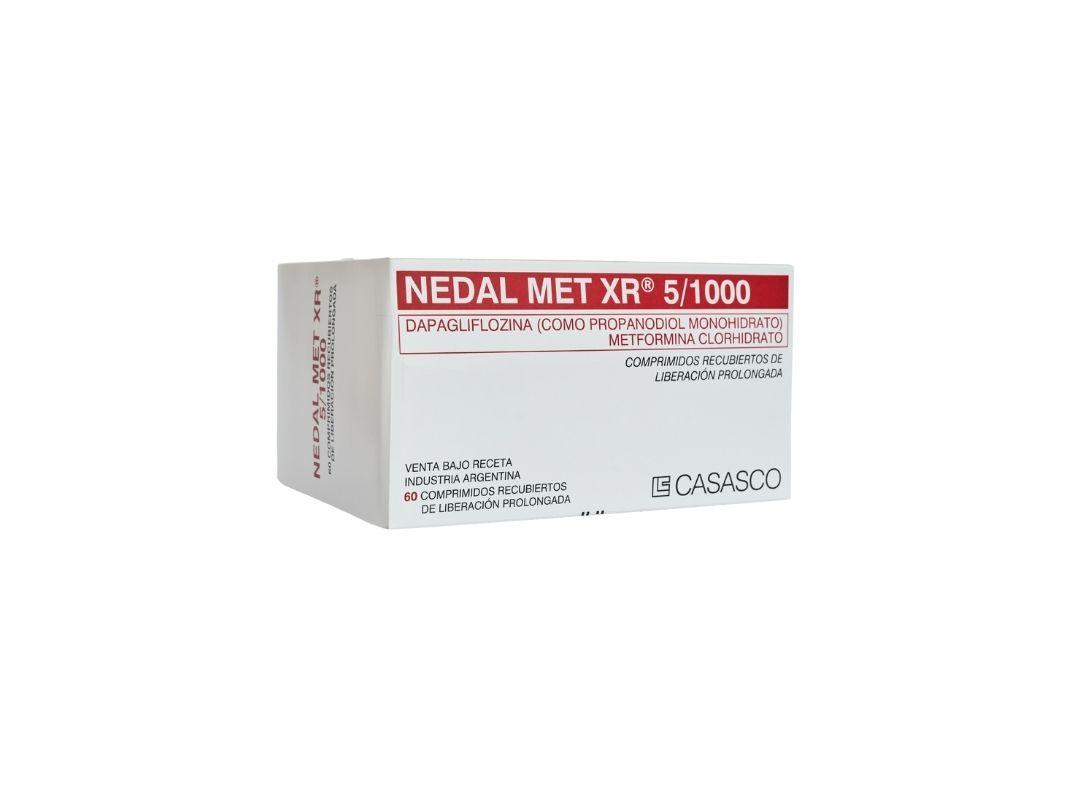 NEDAL MET XR 5/1000 mg comp. x 60 — imagen 1
