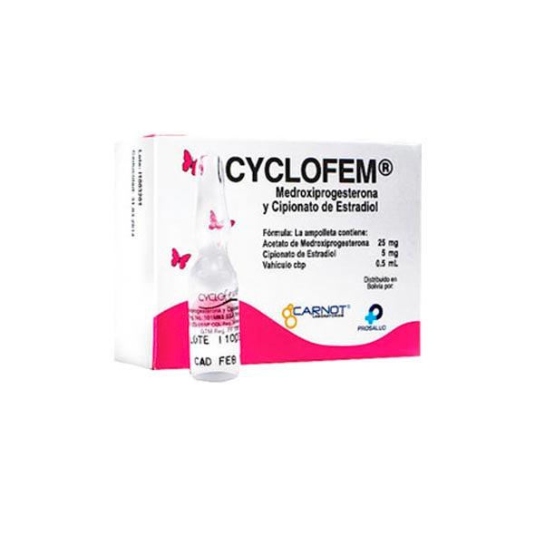 CYCLOFEM INY 5/25 mg a.x 1 — imagen 1