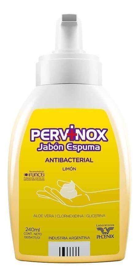 PERVINOX JABON ESPUMA jab.antibac.trad.x 240ml — imagen 1