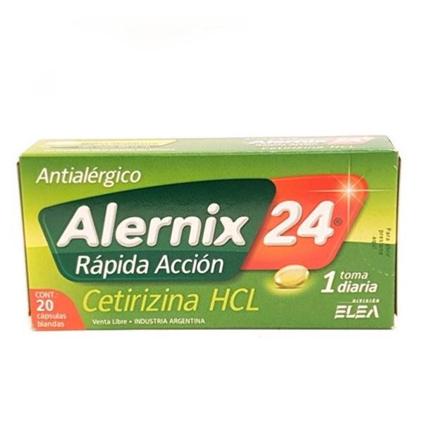 ALERNIX 24 RAPIDA ACCION caps.bl.x 20 — imagen 1
