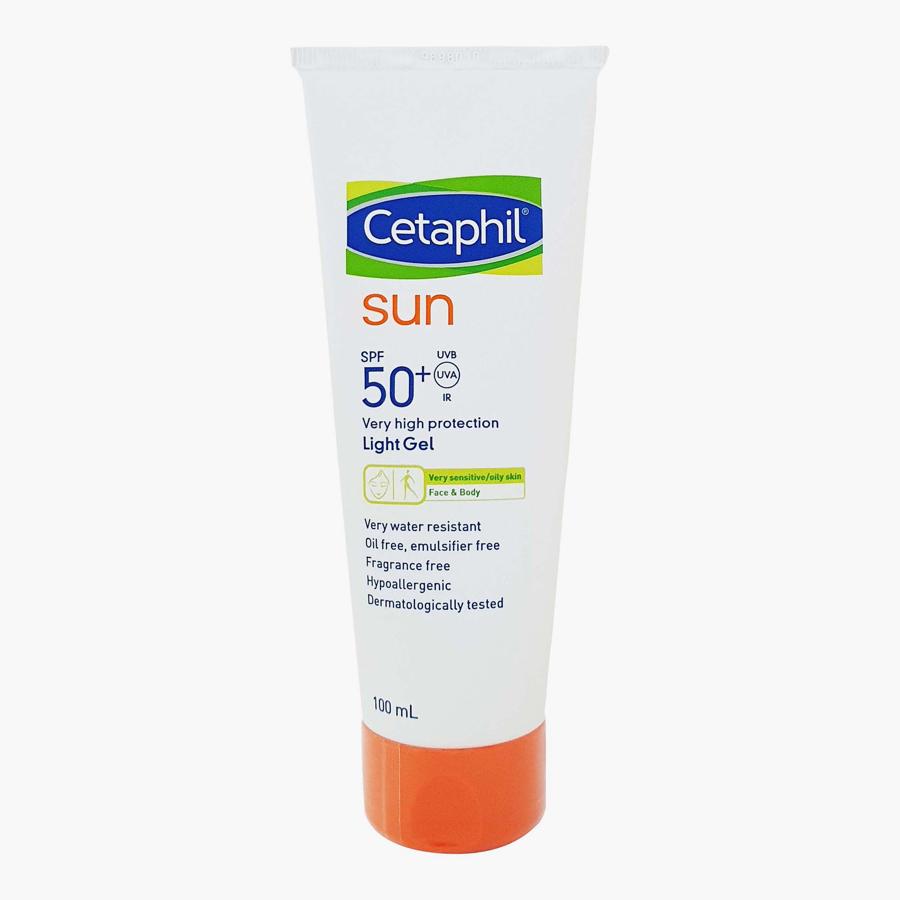 CETAPHIL SUN SPF50 gel corp. x 100 ml — imagen 1