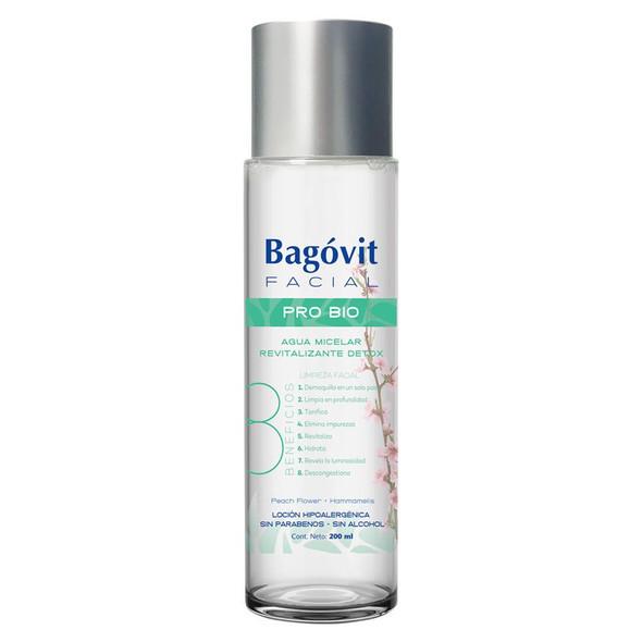 BAGOVIT FACIAL PRO BIO Agua micelar x 200 ml — imagen 1