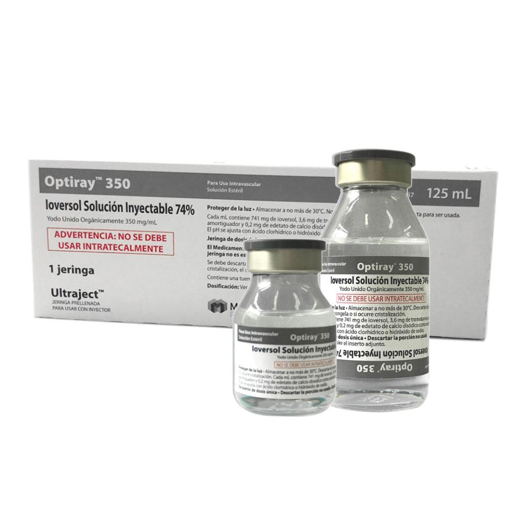 OPTIRAY 350 jga.x 125 ml x 1 — imagen 1
