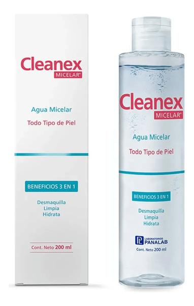 CLEANEX AGUA MICELAR env.x 200 ml — imagen 1
