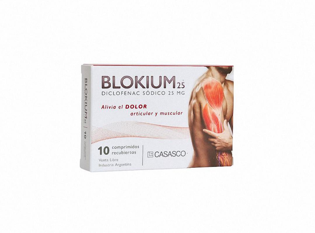 BLOKIUM 25 mg comp.x 10 (VL) — imagen 1