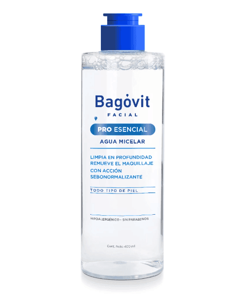 BAGOVIT FACIAL PRO ESENCIAL agua micelar x 400 ml — imagen 1