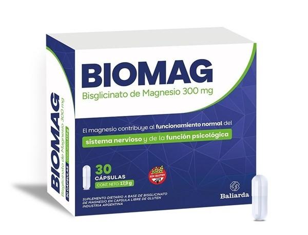 BIOMAG 300 mg caps.x 30 — imagen 1